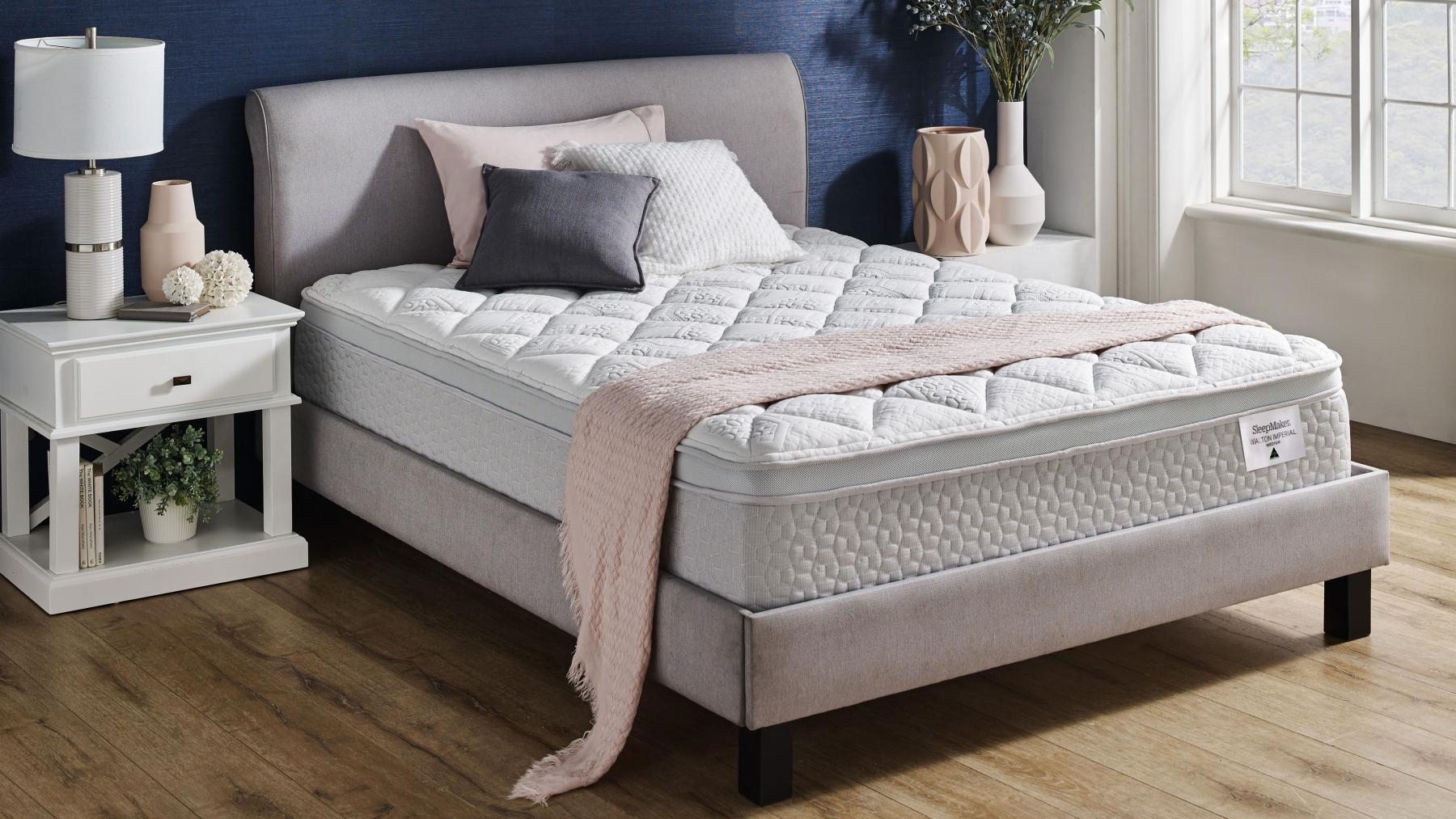 SleepMaker Walton Imperial Medium Mattress - King | Harvey Norman