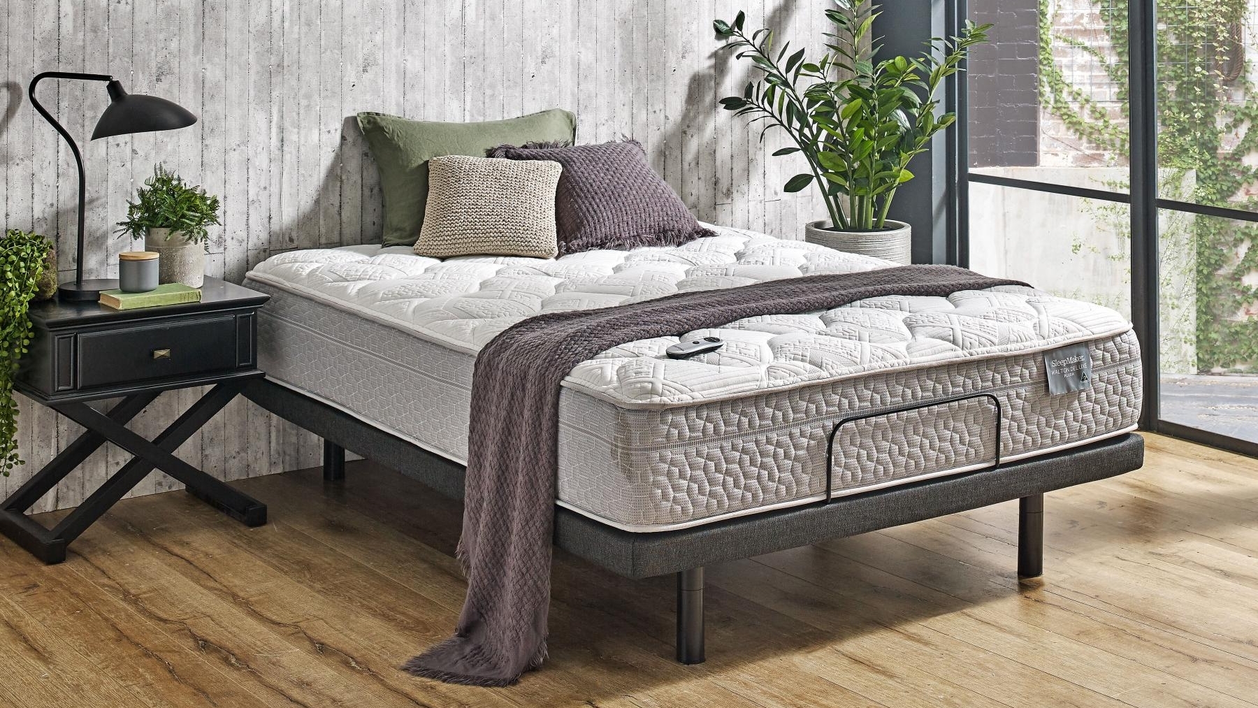 SleepMaker Walton Deluxe Plush Mattress Queen Harvey Norman