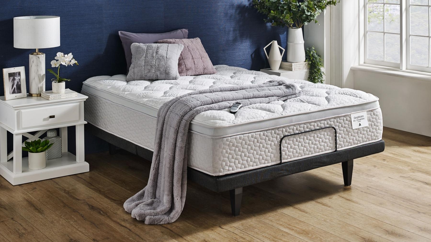 SleepMaker Walton Imperial Plush Mattress Queen Harvey Norman