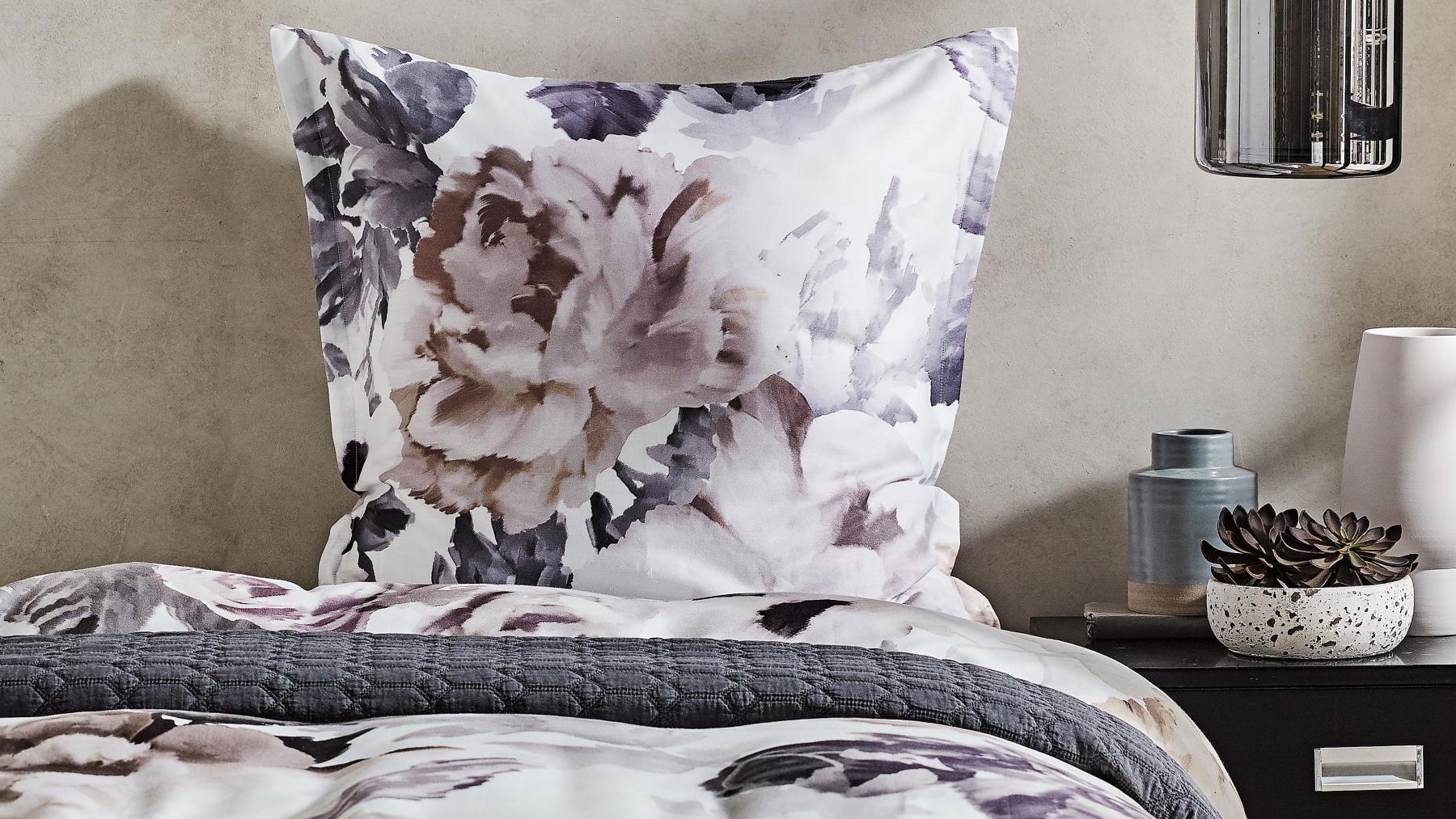 L'Avenue Lina Grey European Pillowcase