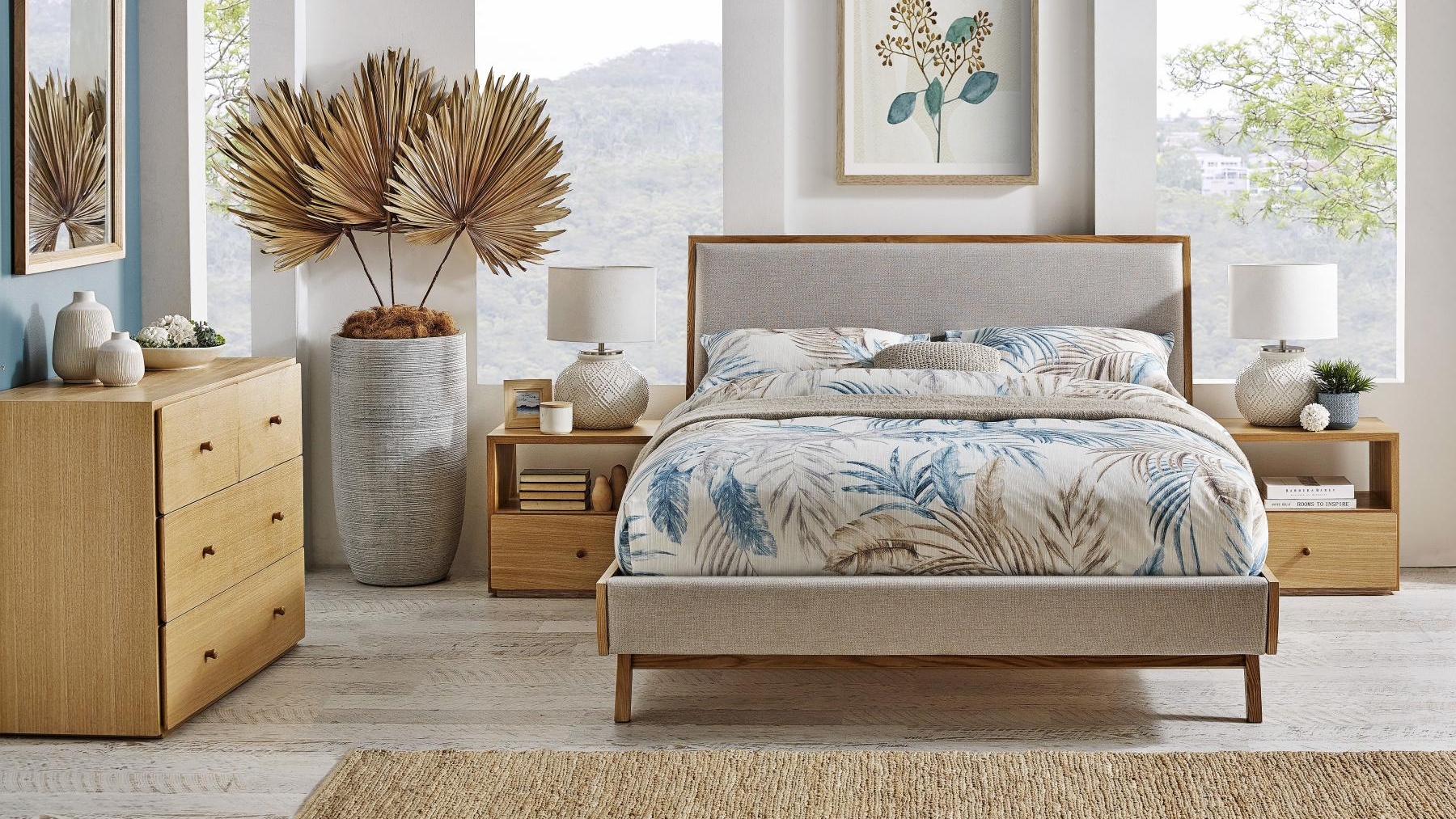 Gambia Pumice Bed - Queen