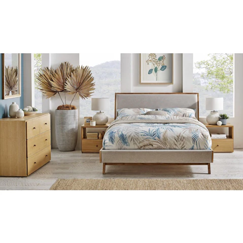 Gambia Pumice Bed - Queen