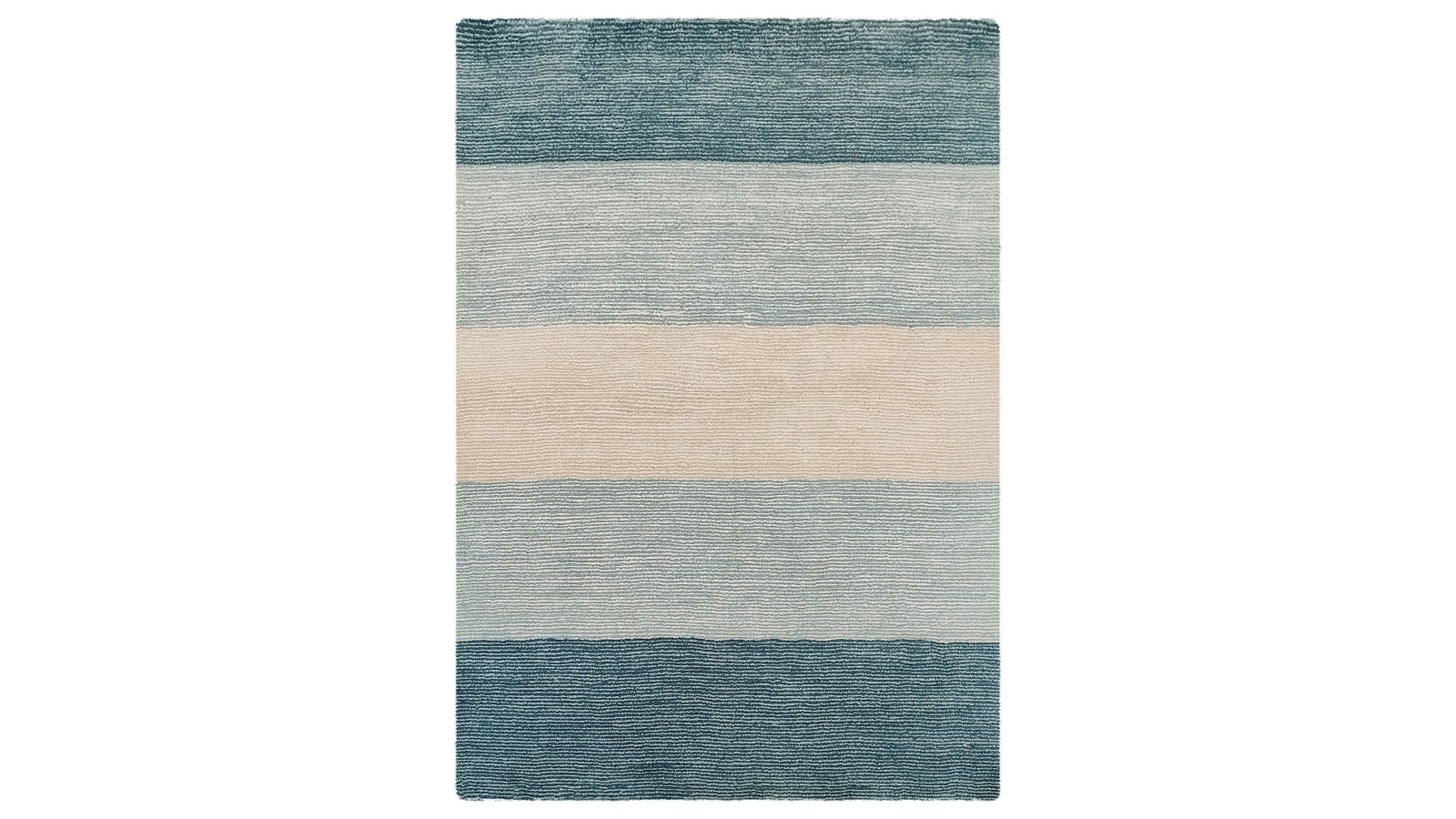 Hanna Stripe Light Blue Large Rug Harvey Norman