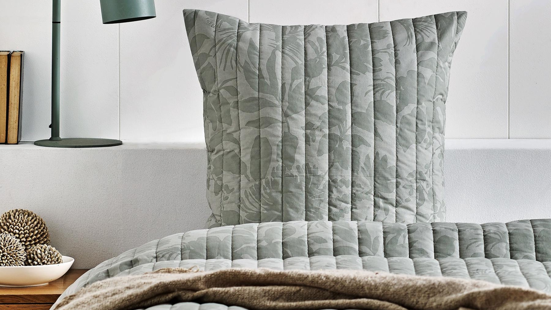 Sonnet Sage European Pillowcase