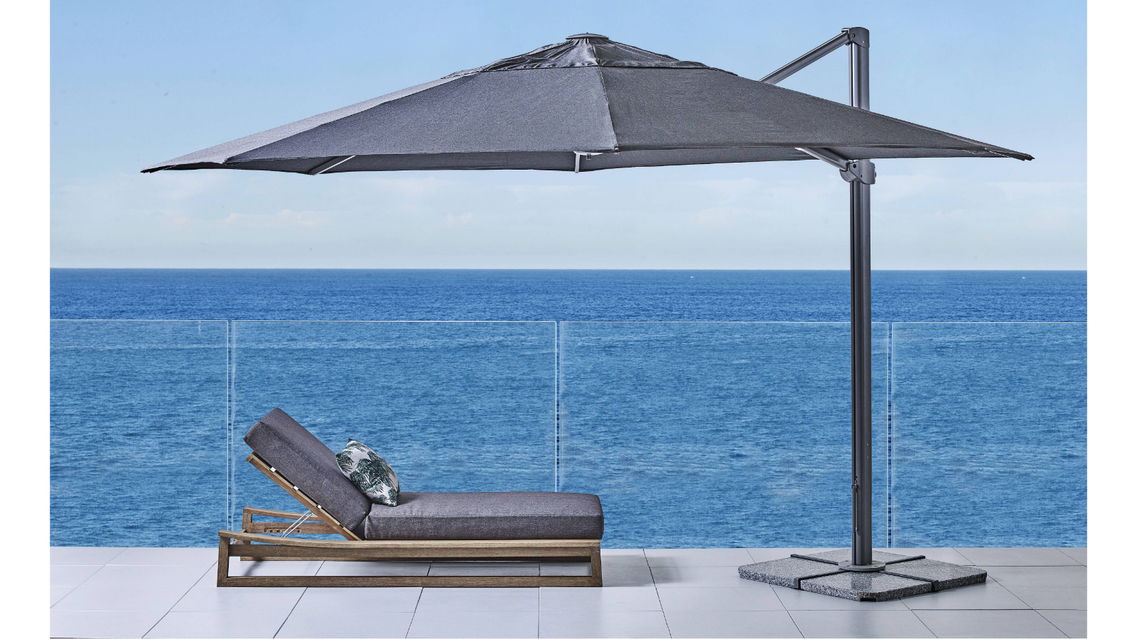 Asta 4m Octagonal Cantilever Outdoor Umbrella