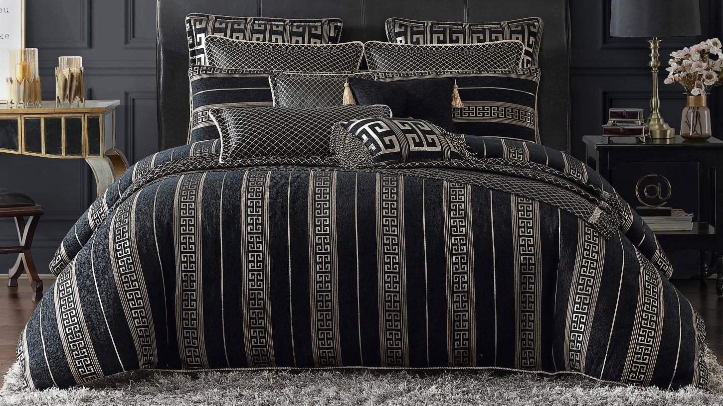 Mateo Gold Quilt Cover Set - Super King