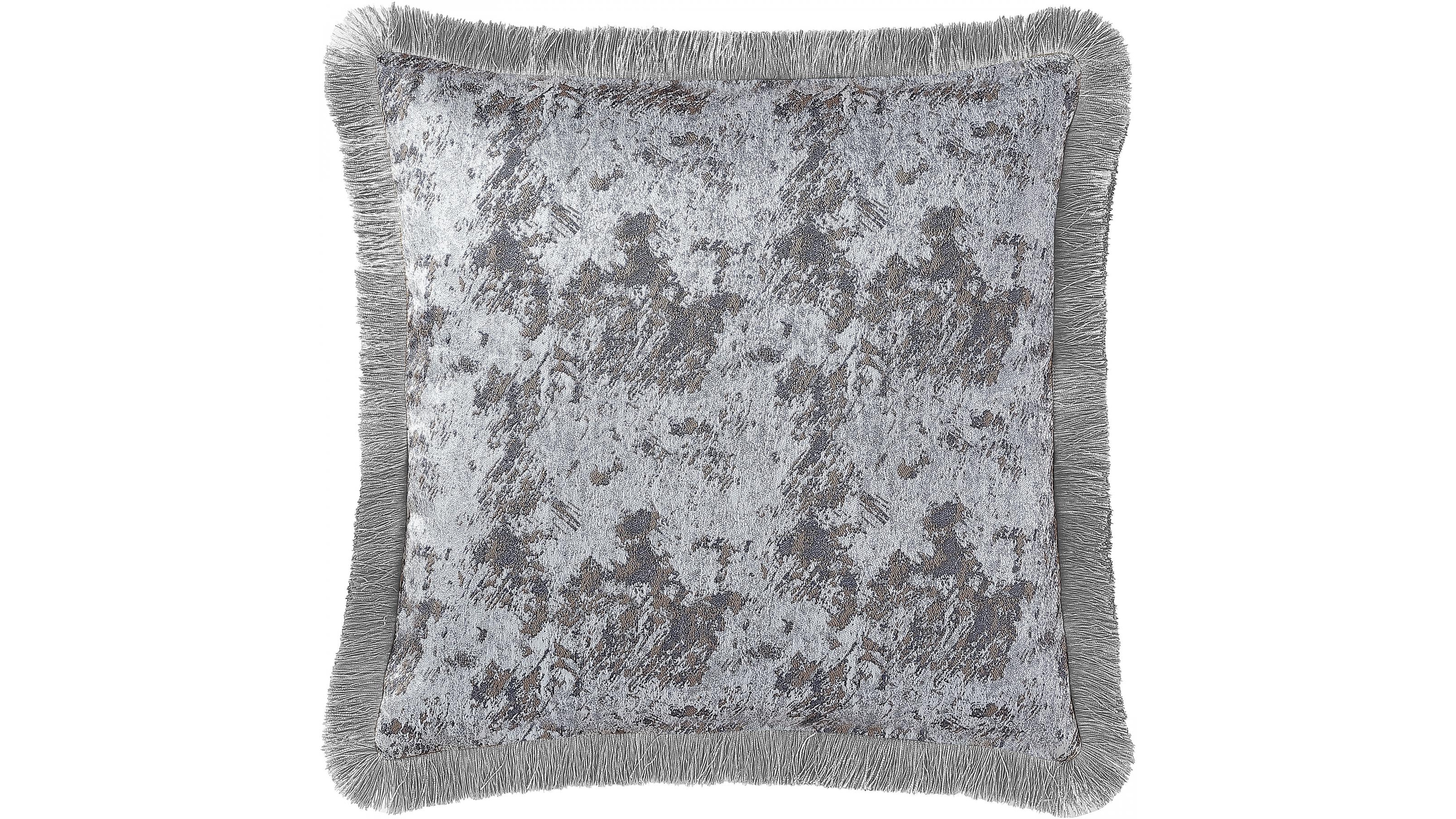 Trieste Silver Square Cushion
