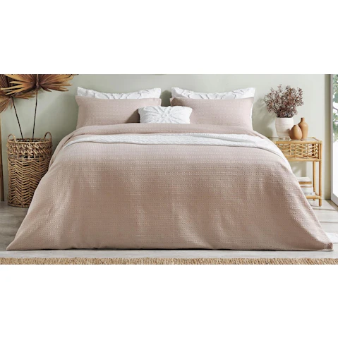 L'Avenue Olivia Natural Quilt Cover Set