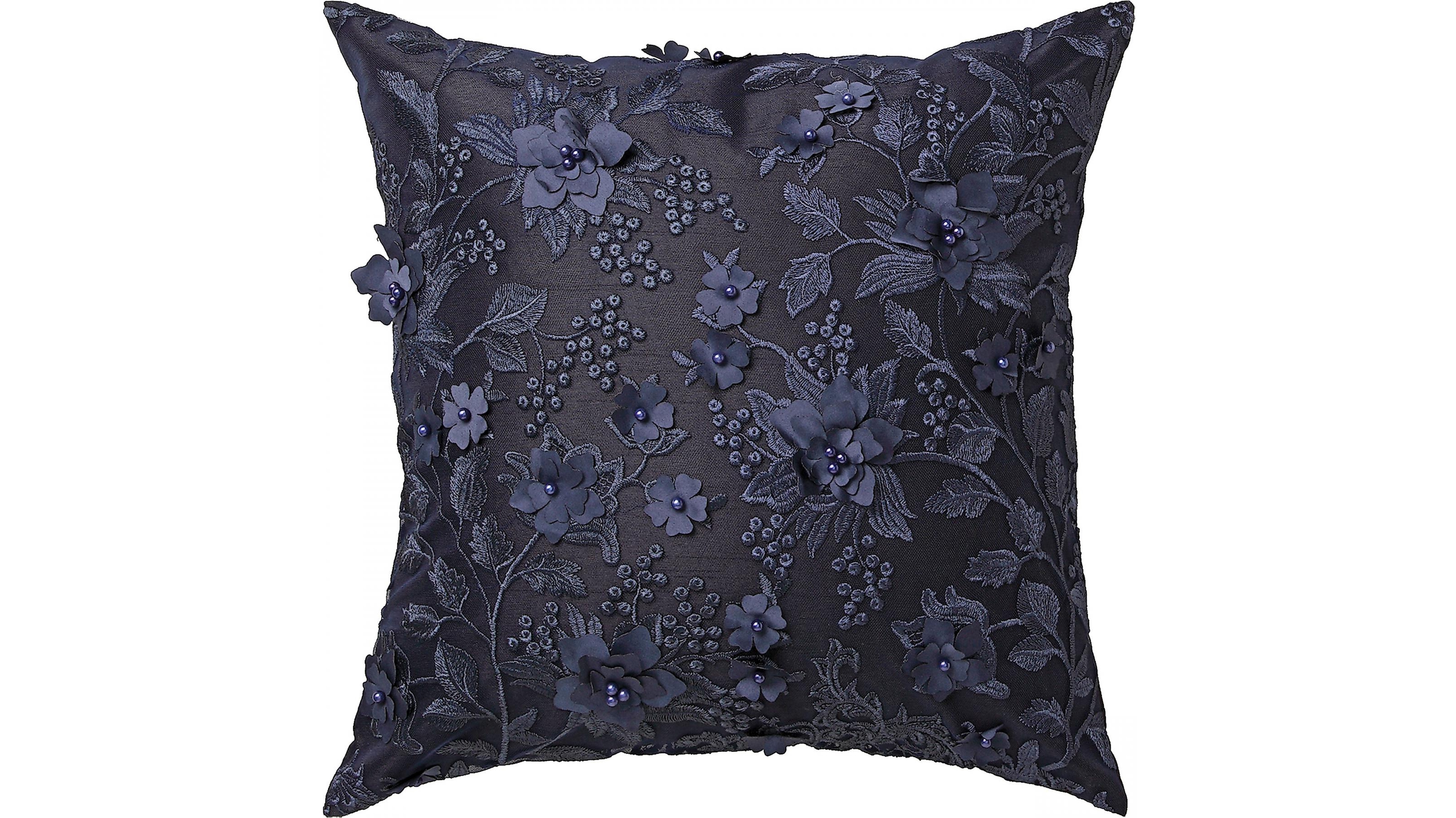 Bowral Navy Square Cushion