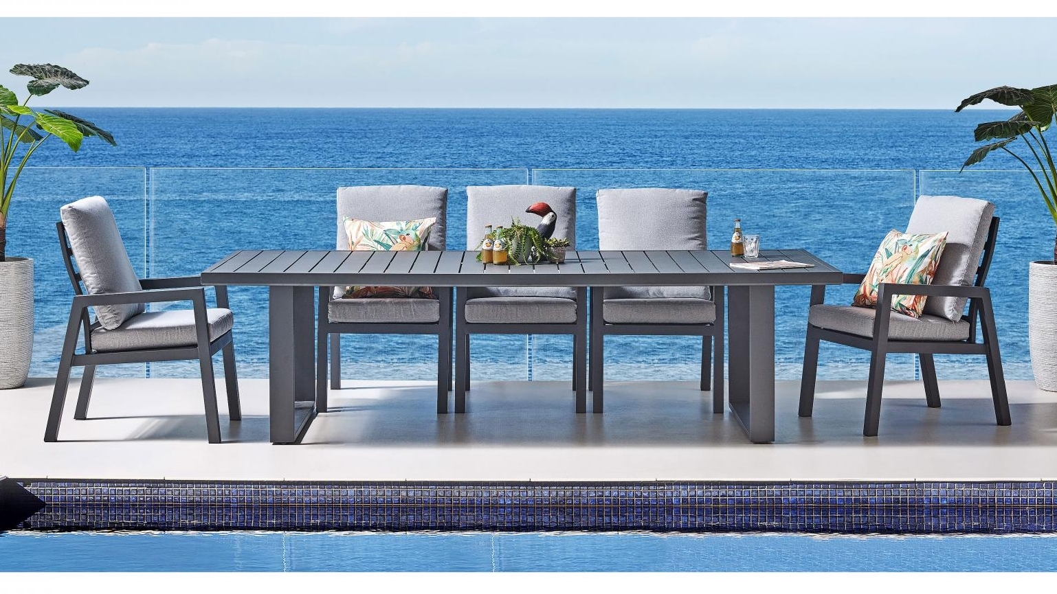 Burano Outdoor Dining Table Harvey Norman