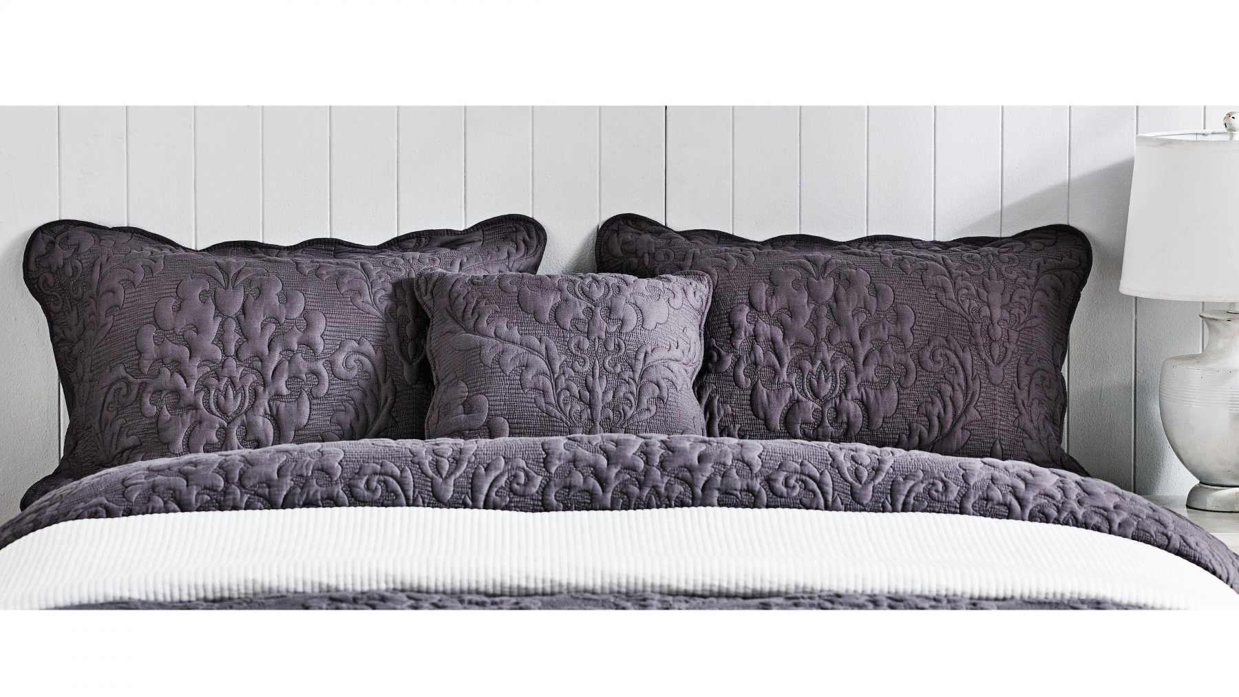 L'Avenue Chelsea Charcoal Cushion