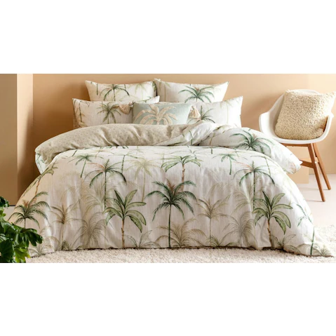 Areca Quilt Cover Set - Queen