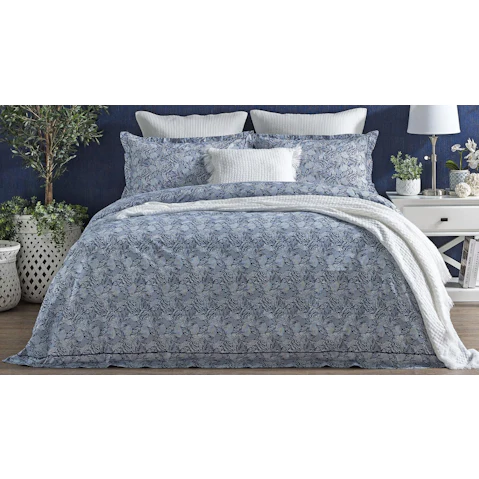 L'Avenue Luxury Livvy Ink Quilt Cover Set - Queen