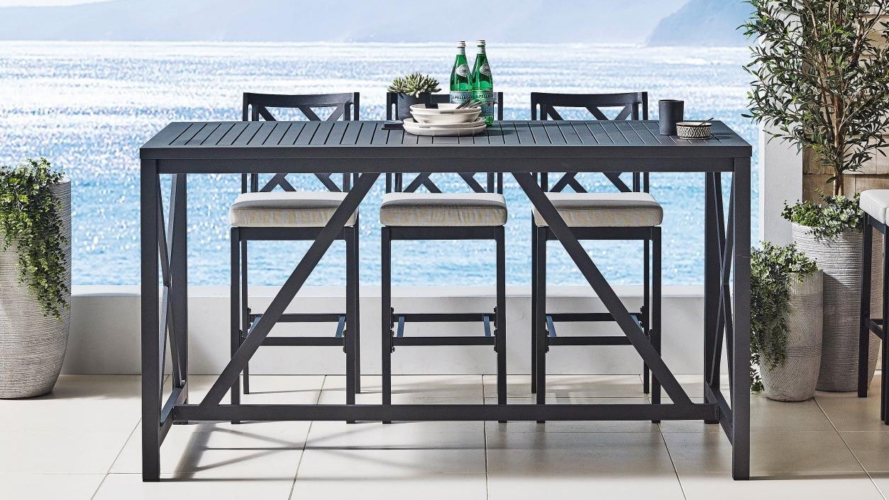 Southampton Outdoor Bar Table Harvey Norman