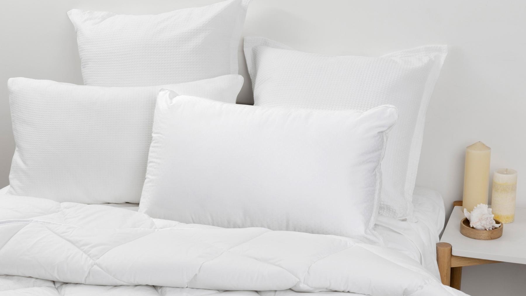 The Luxury Bedding Company Silverplus Medium Pillow Harvey Norman