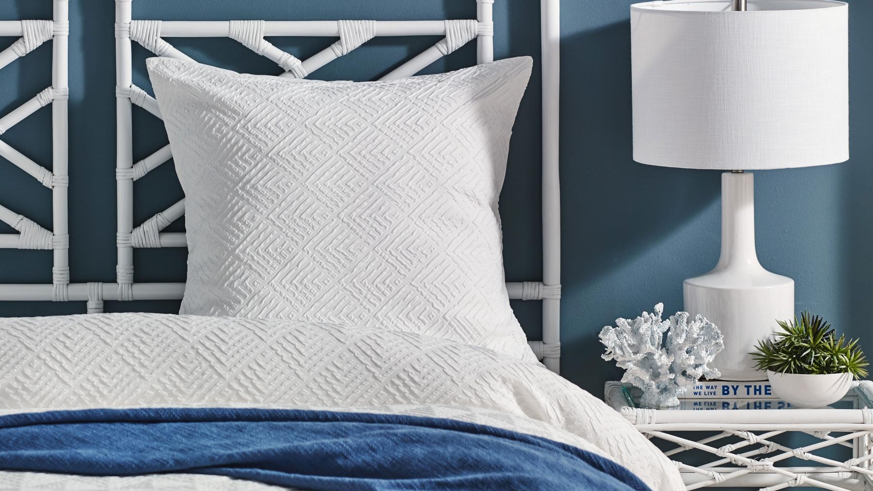 L'Avenue Amelia White European Pillowcase