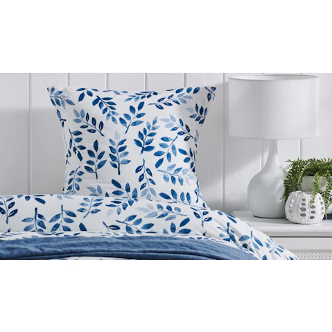 L'Avenue Enya Blue European Pillowcase