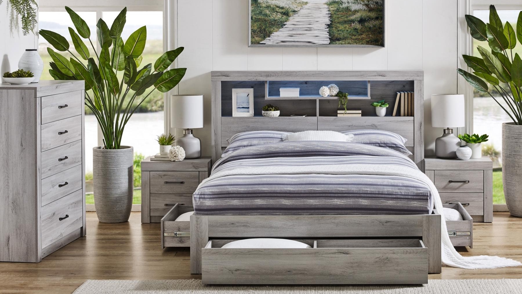 Berlin 3-Drawer Bed | Harvey Norman