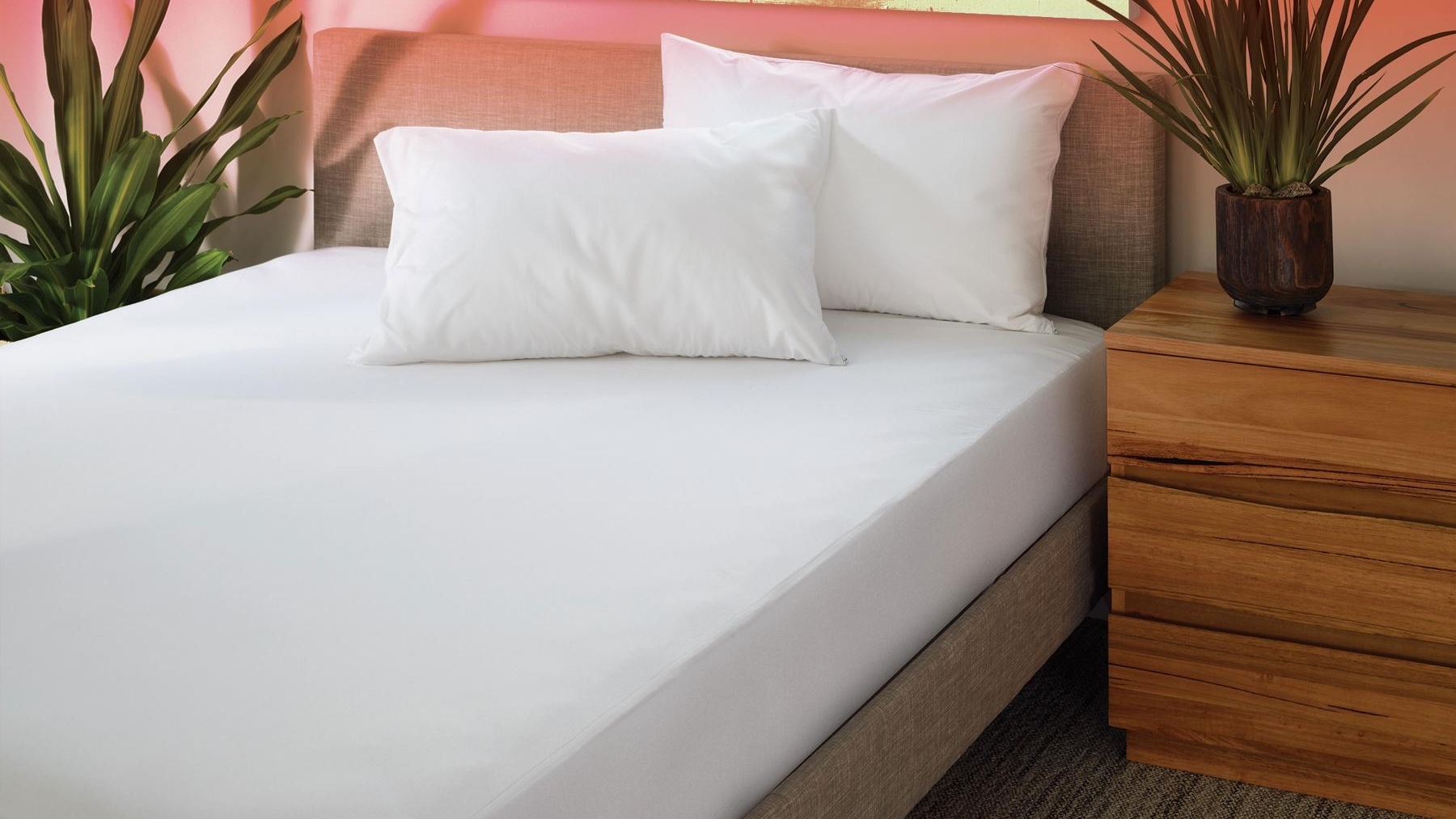 L'Avenue Bamboo Jersey Mattress Protector Harvey Norman