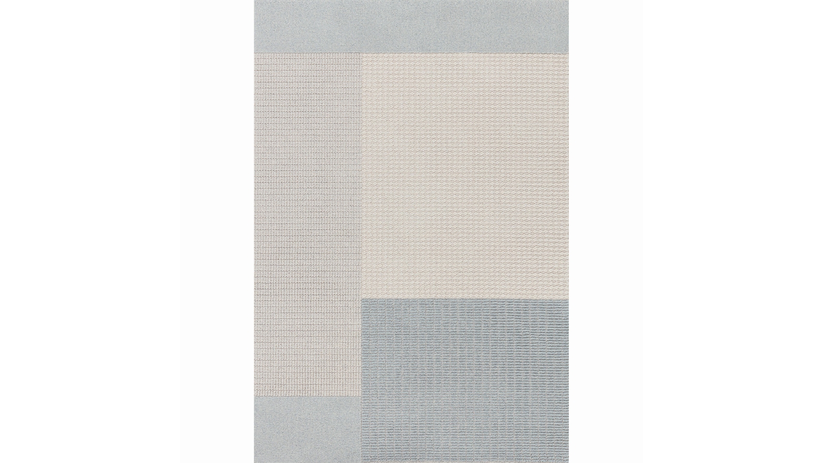 Flux Blocks Blue Rug - Large | Harvey Norman