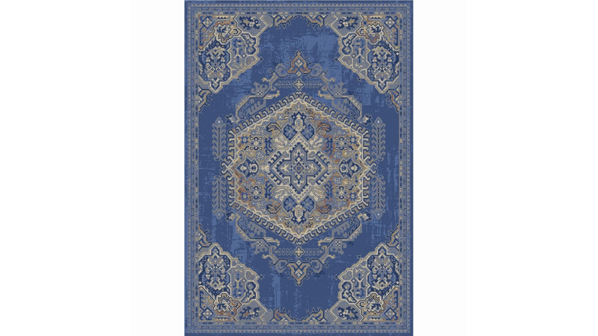 Highfield Antique Blue Violet Rug - Large
