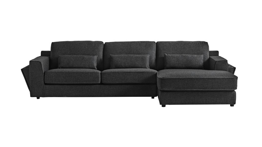 Cabo 3-Seater Fabric Sofa with Chaise