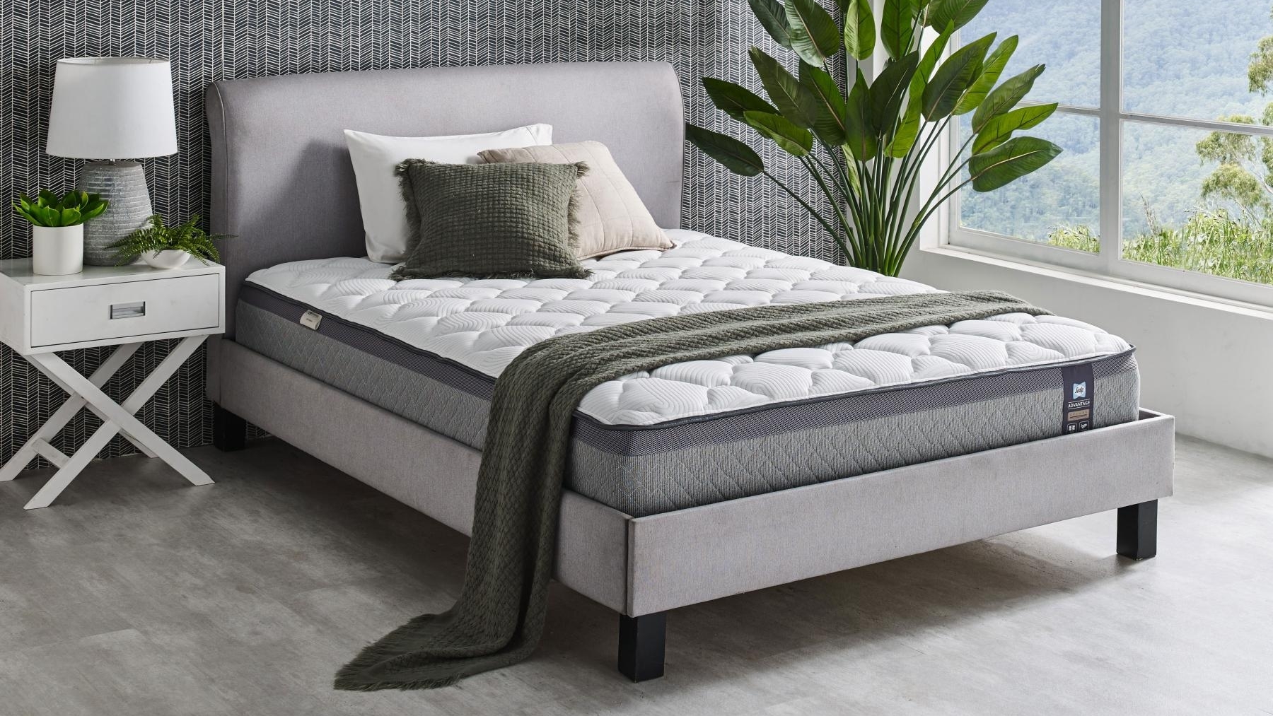 Sealy Advantage Memory Active Medium Mattress Queen Harvey Norman