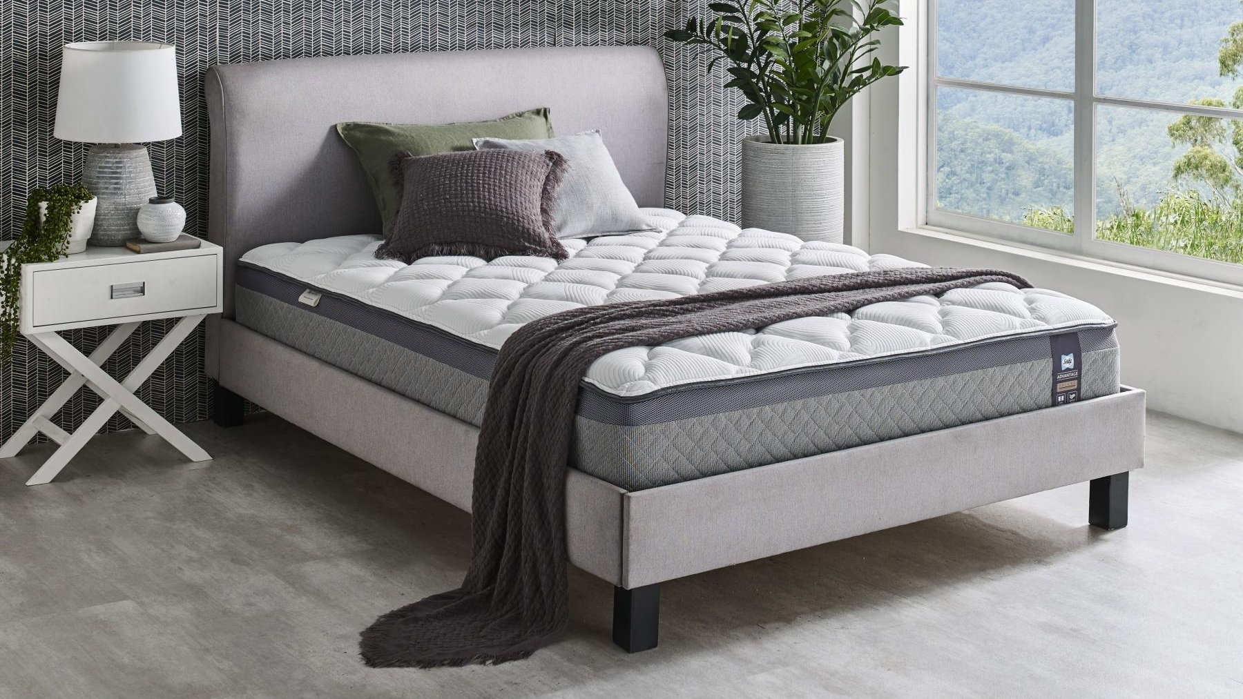 Sealy Advantage Memory Active Plush Mattress King Single Harvey Norman