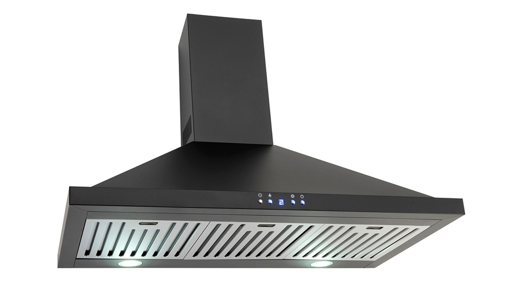 Euro 90cm Alfresco Rangehood Black Harvey Norman