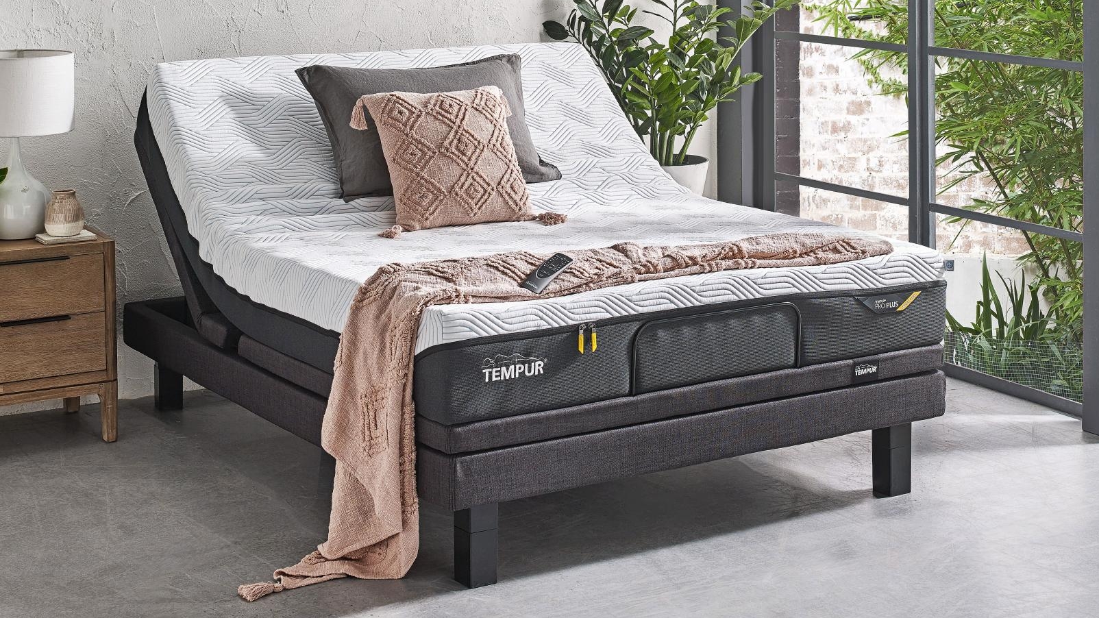TEMPUR Pro Plus SmartCool Medium Firm Mattress King Single Harvey