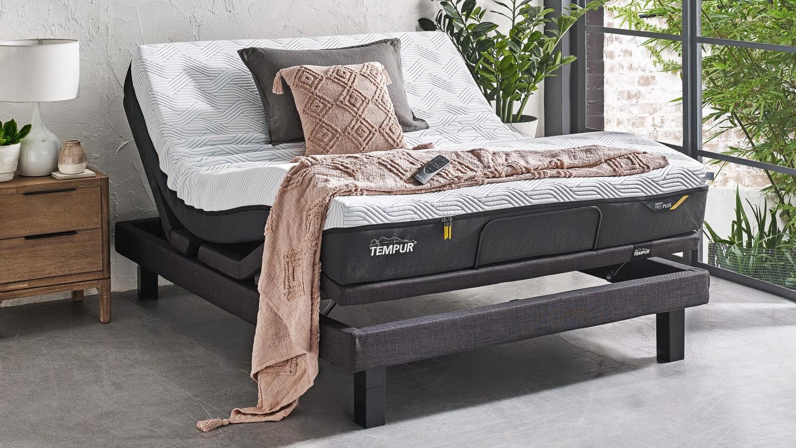 TEMPUR Pro Plus SmartCool Medium Firm Mattress King Single Harvey