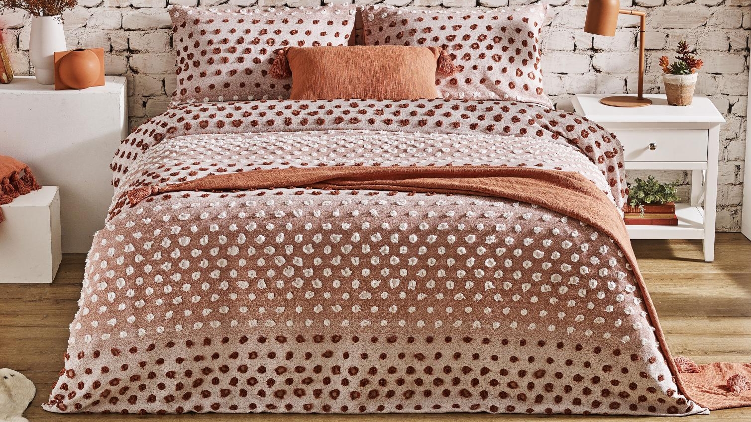 L'Avenue Aaron Leopard Quilt Cover Set - Double