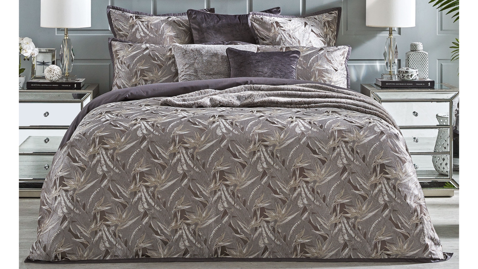 L'Avenue Luxury Gianni Quilt Cover Set - King