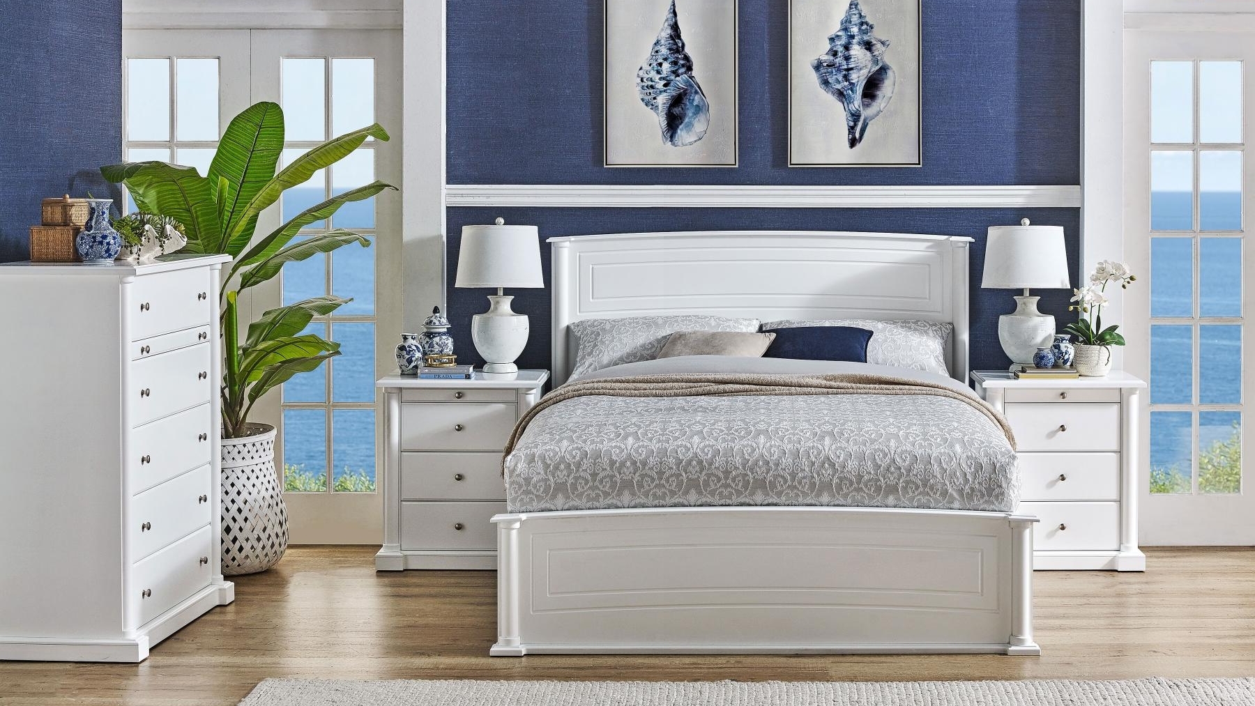 Hartley 2-Drawer Bed - King