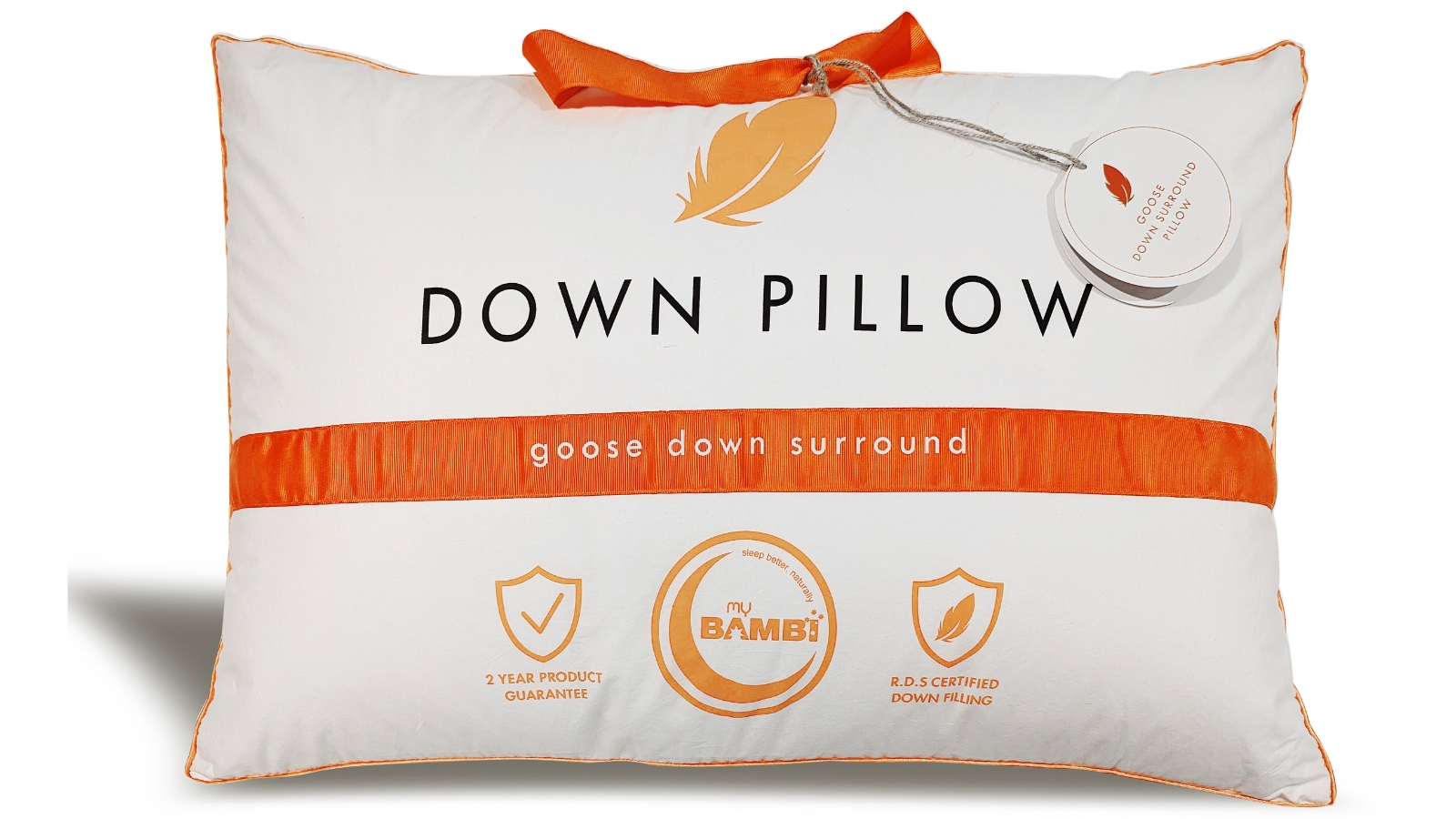 Bambi 75/25 Goose Down Surround Pillow