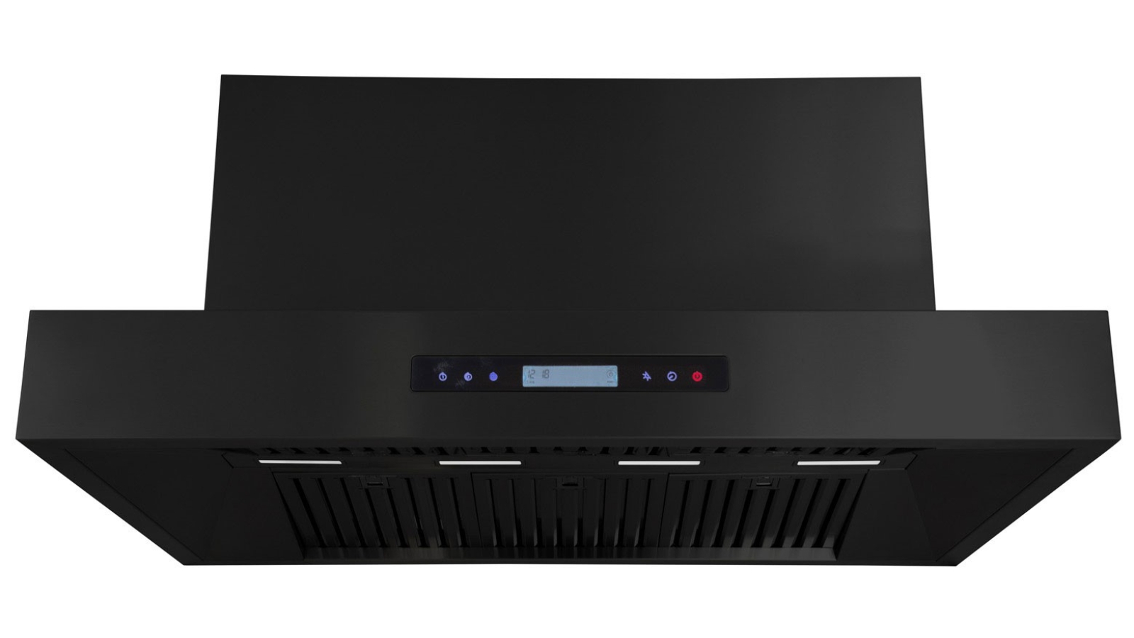 Excelsior Black Outdoor Rangehood - 120cm