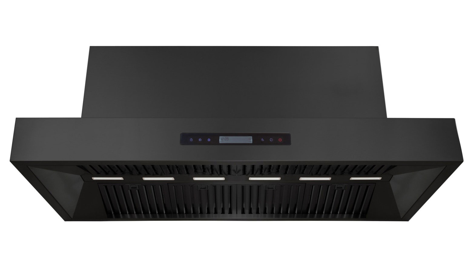 Excelsior Black Outdoor Rangehood 148cm Harvey Norman