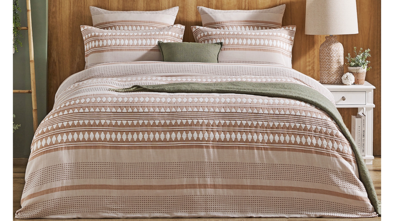 L'Avenue Sunkissed Quilt Cover Set - Double