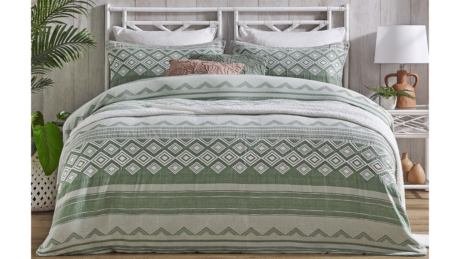 L'Avenue Willow Quilt Cover Set - King