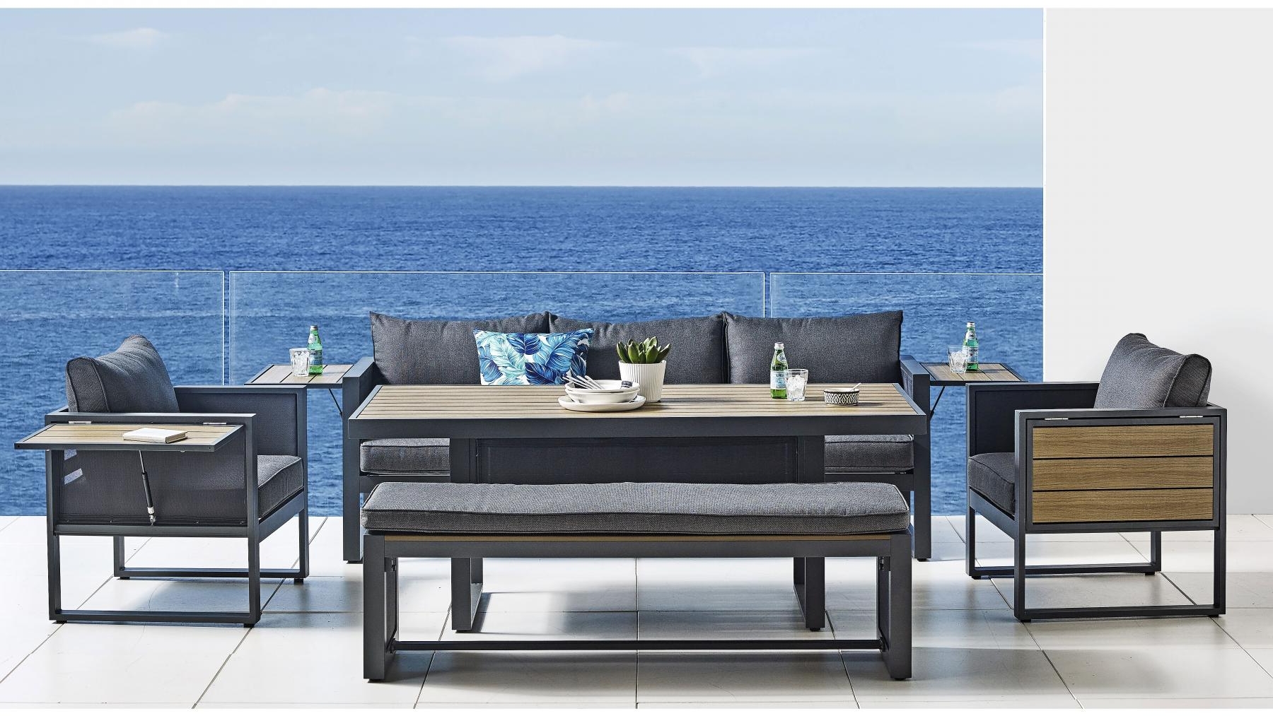 Bella 5-Piece Outdoor Lounge/Dining Setting