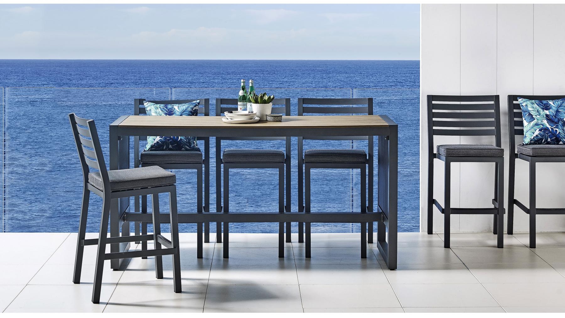 Bella 7-Piece Outdoor Bar Setting
