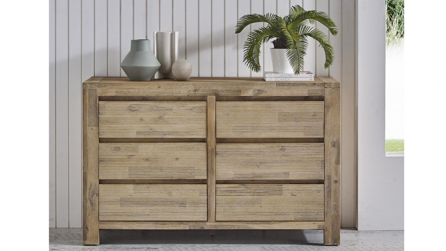 Nelson 6Drawer Dresser Harvey Norman