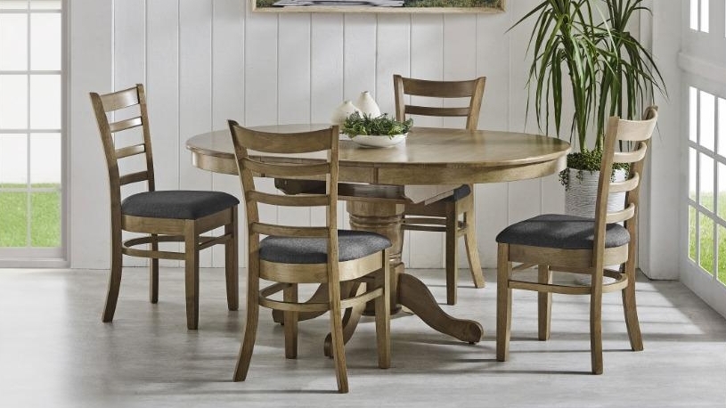 Miller 5-Piece River Extension Dining Table Set 