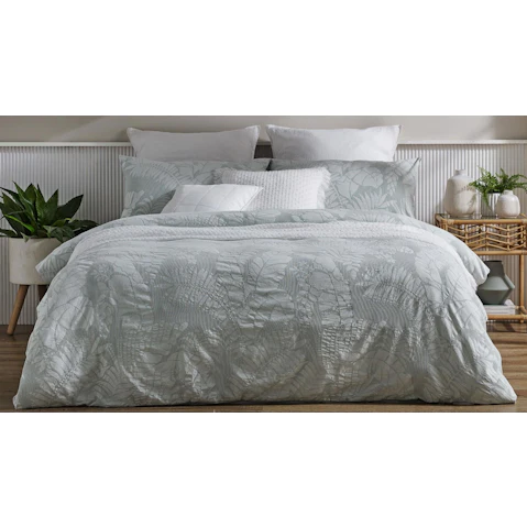 L'Avenue Hamilton Seafoam Quilt Cover Set