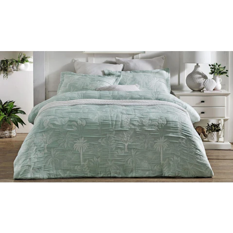 L'Avenue Sundaze Seafoam Quilt Cover Set - King
