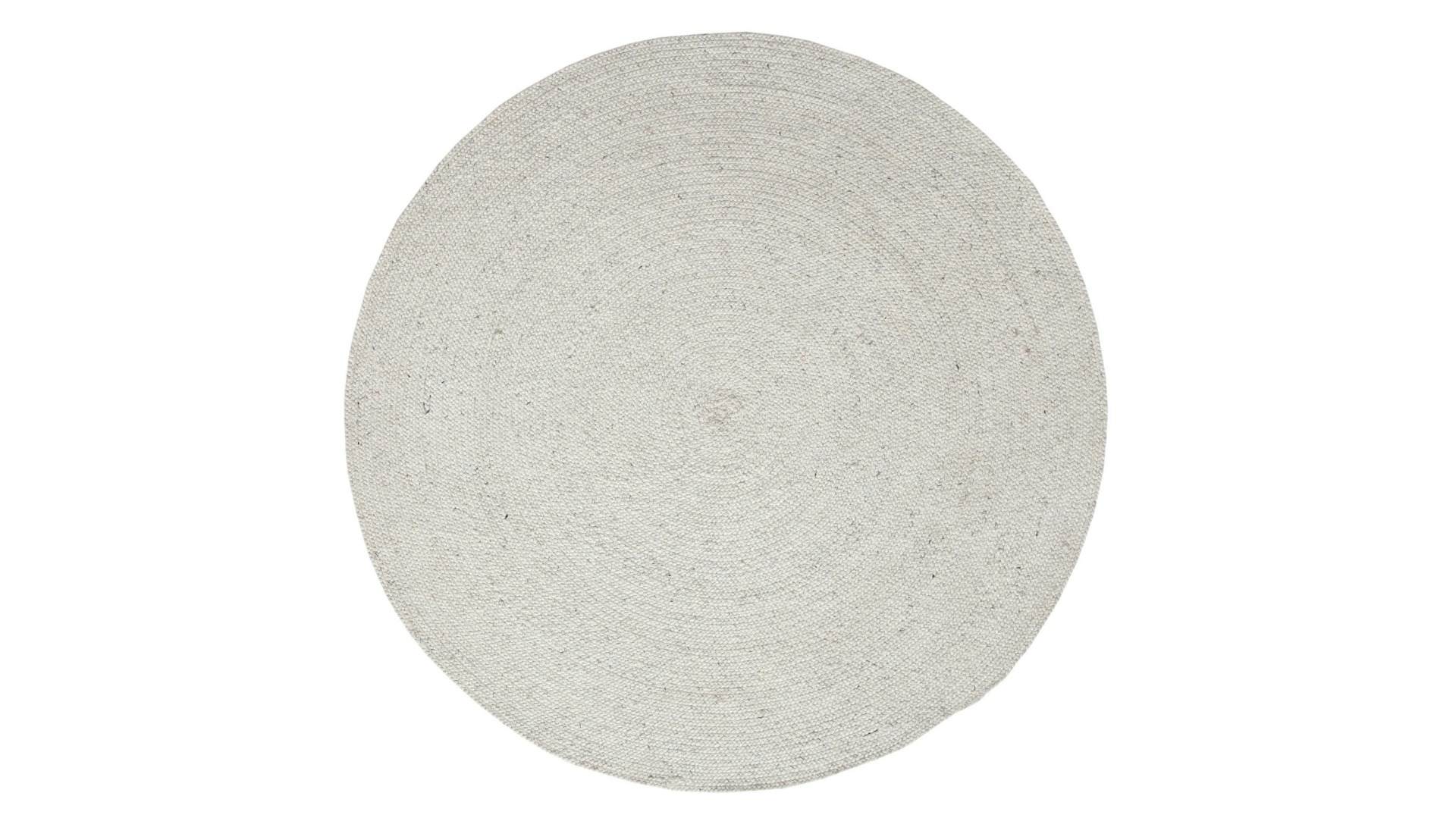 Javi JH1427 Ivory Round Rug - Extra Large