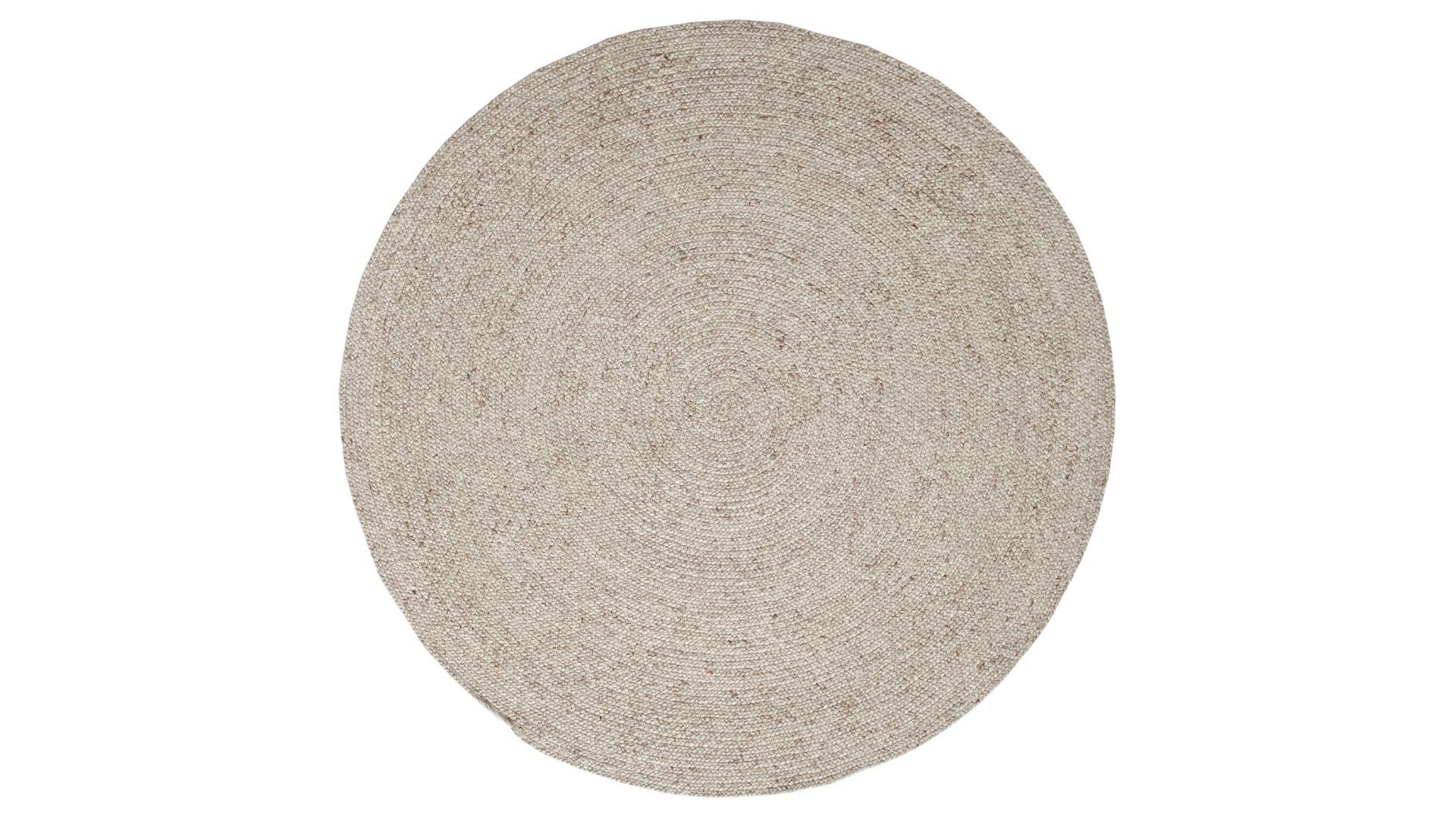 Javi JH1427 Beige Round Rug - Large
