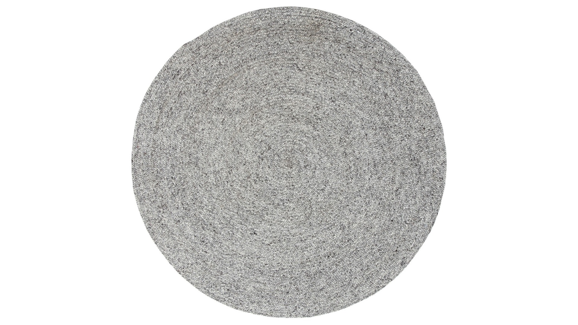 Javi JH1427 Silver Round Rug - Extra Large