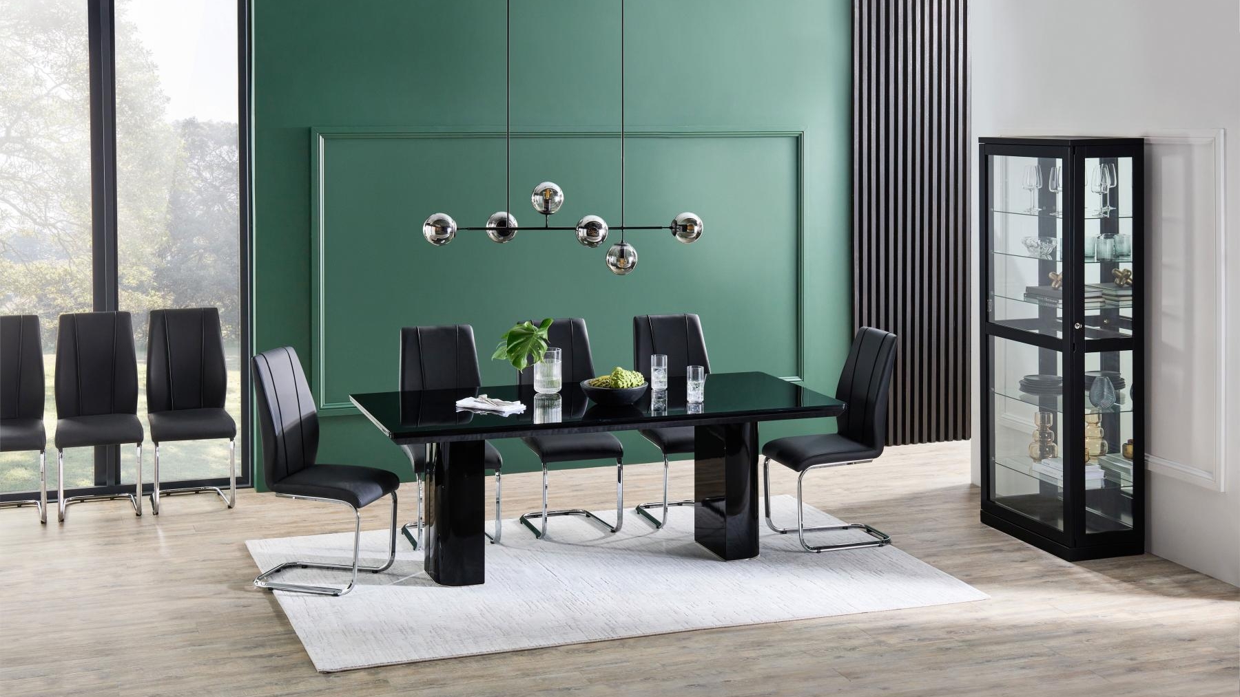 Bolero Black Dining Table | Harvey Norman