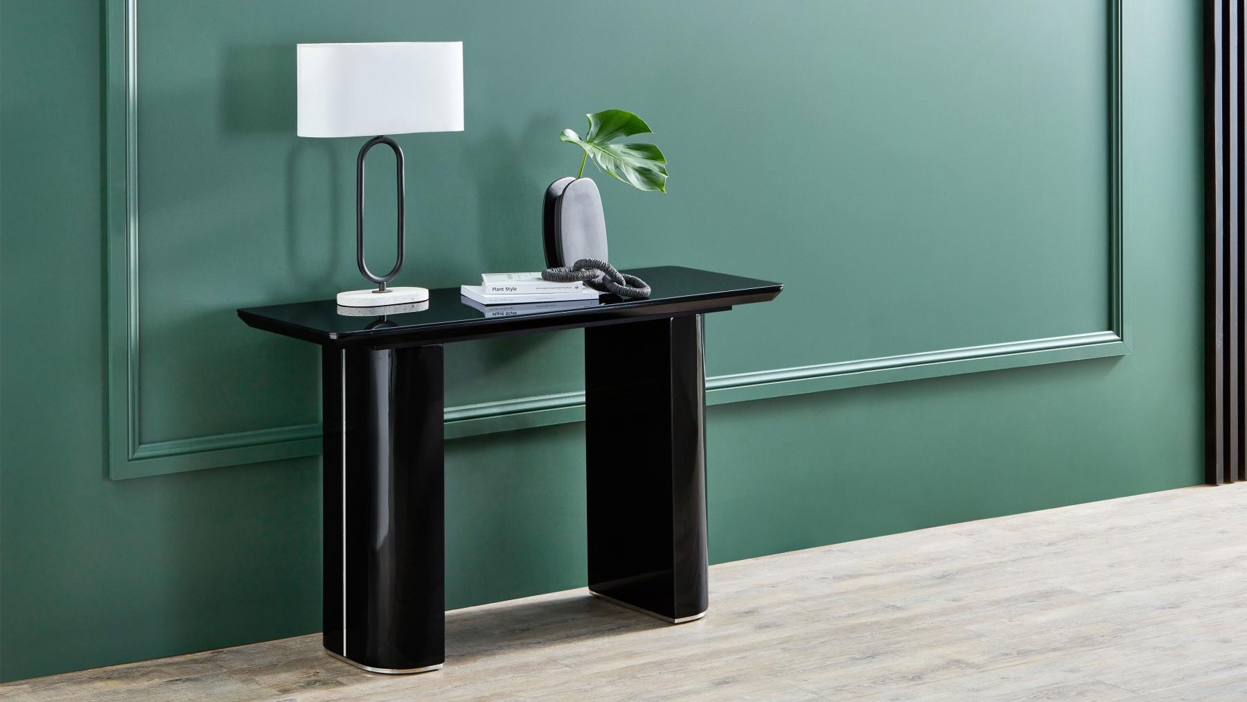 Bolero Black Console Table
